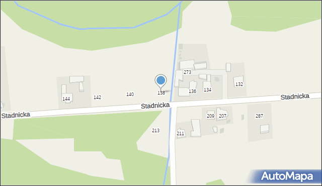 Gdów, Stadnicka, 138, mapa Gdów