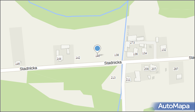 Gdów, Stadnicka, 140, mapa Gdów