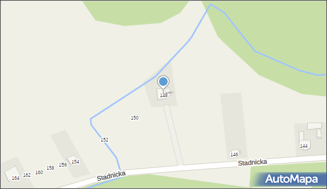 Gdów, Stadnicka, 148, mapa Gdów