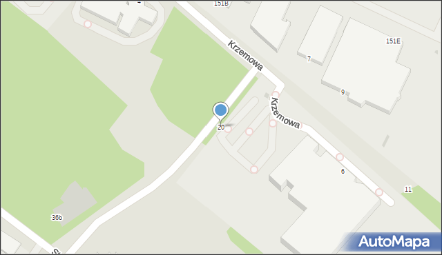 Gdynia, Starochwaszczyńska, 20, mapa Gdyni