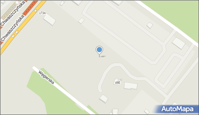 Gdynia, Starochwaszczyńska, 48f, mapa Gdyni