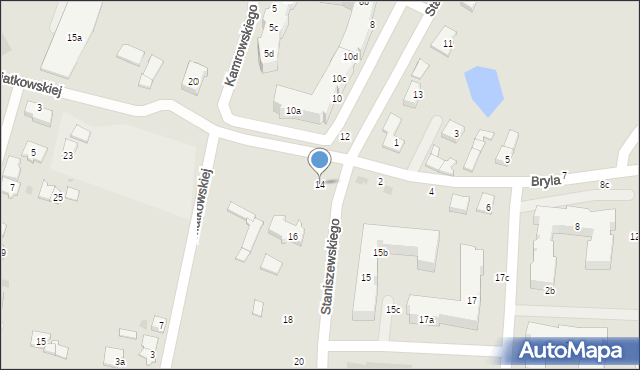 Gdynia, Staniszewskiego Leona, 14, mapa Gdyni