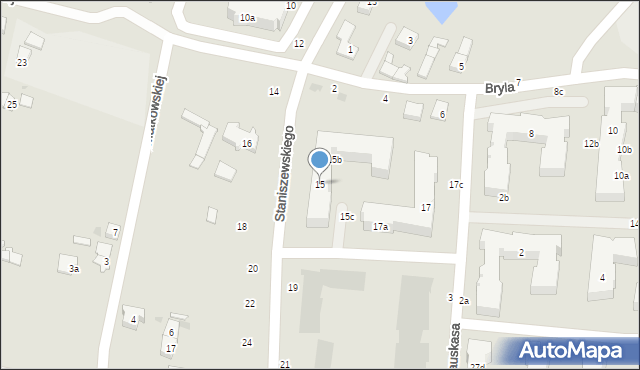 Gdynia, Staniszewskiego Leona, 15, mapa Gdyni