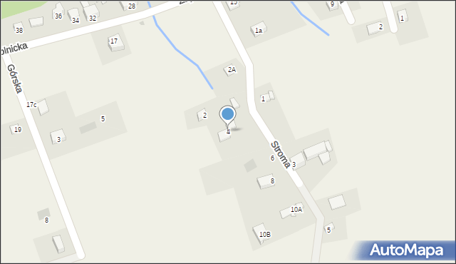 Gilowice, Stroma, 4, mapa Gilowice