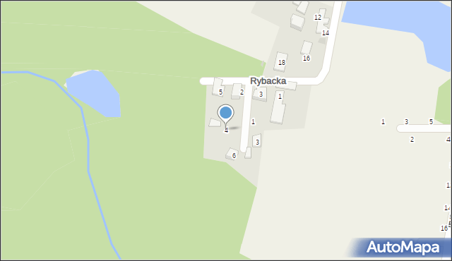 Gniewowo, Studzienna, 4, mapa Gniewowo