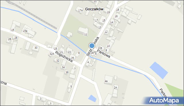 Goczałków, Strzegomska, 6A, mapa Goczałków