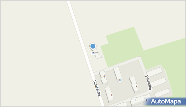 Gogolewo, Strażacka, 10, mapa Gogolewo