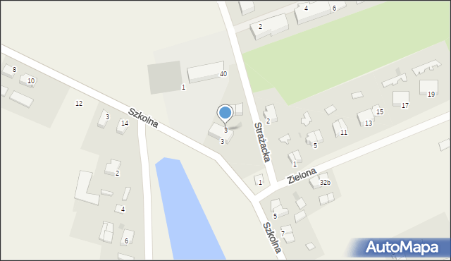 Gogolewo, Strażacka, 3, mapa Gogolewo