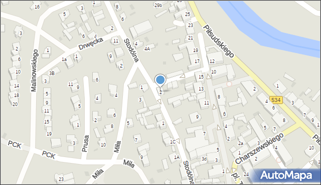 Golub-Dobrzyń, Stodólna, 2, mapa Golub-Dobrzyń