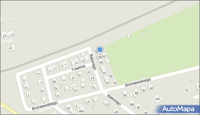 Góra Kalwaria, Stefana Batorego, 54, mapa Góra Kalwaria