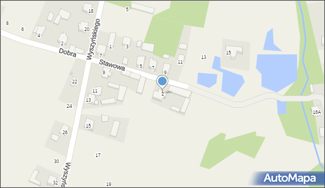 Górzno, Stawowa, 2, mapa Górzno