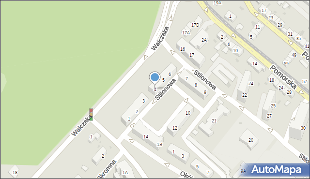 Gorzów Wielkopolski, Stilonowa, 4, mapa Gorzów Wielkopolski