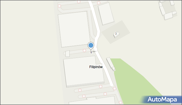 Grabowiec, Stawiszcze, 4, mapa Grabowiec