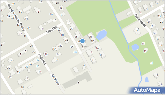Grodzisk Mazowiecki, Stefana Batorego, 2, mapa Grodzisk Mazowiecki