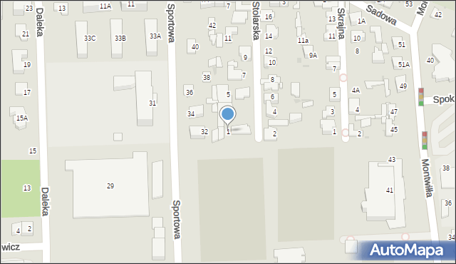 Grodzisk Mazowiecki, Stolarska, 1, mapa Grodzisk Mazowiecki