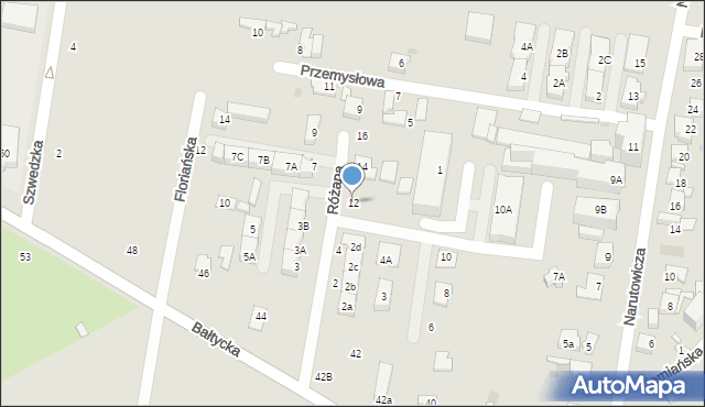 Grodzisk Mazowiecki, Storczykowa, 12, mapa Grodzisk Mazowiecki