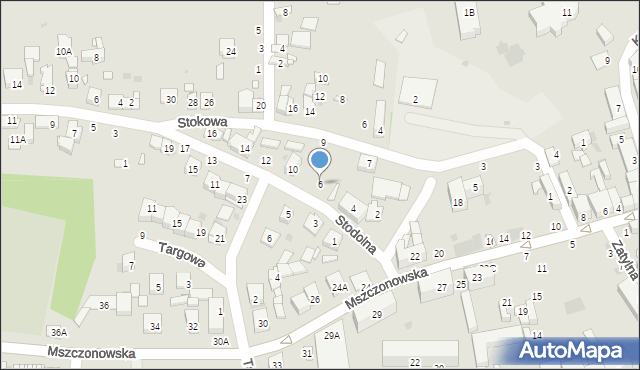 Grójec, Stodolna, 6, mapa Grójec