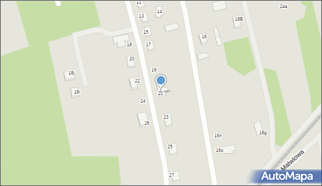 Grudziądz, Storczykowa, 21, mapa Grudziądza