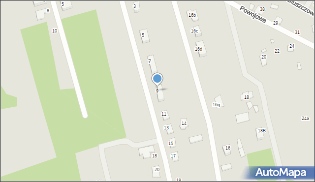 Grudziądz, Storczykowa, 9, mapa Grudziądza