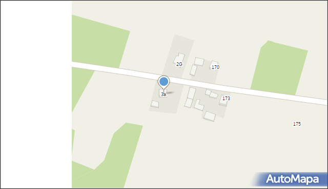 Gumienice, Straszniów Gumienicki, 3a, mapa Gumienice