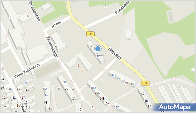 Hel, Steyera, adm., 4C, mapa Hel