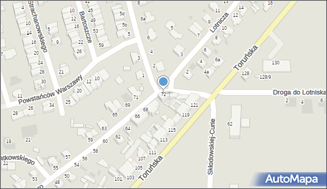 Inowrocław, Stare Miasto, 72, mapa Inowrocławia