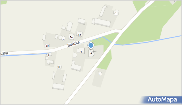 Iwanowice, Strużka, 2, mapa Iwanowice