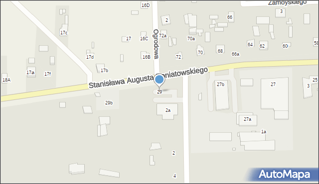 Jadów, Stanisława Augusta Poniatowskiego, 29, mapa Jadów