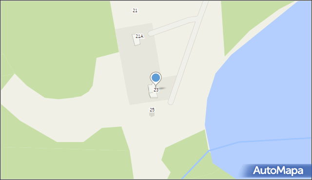 Jamielnik, Studa Wybudowanie, 23, mapa Jamielnik