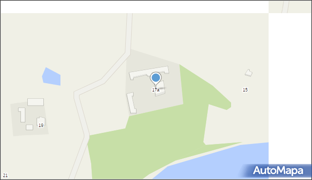 Jamielnik, Studa Wybudowanie, 17a, mapa Jamielnik