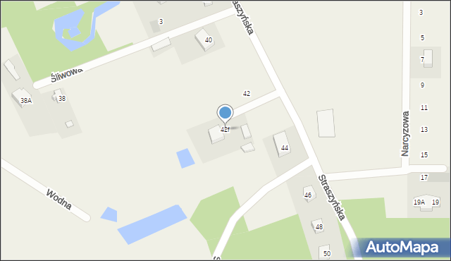 Jankowo Gdańskie, Straszyńska, 42f, mapa Jankowo Gdańskie
