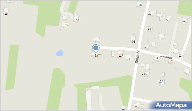 Jastrzębie-Zdrój, Stodoły, 9a, mapa Jastrzębie-Zdrój