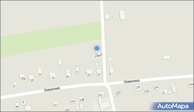 Jastrzębie-Zdrój, Stawowa, 23A, mapa Jastrzębie-Zdrój