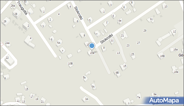 Jedlicze, Stokrotki, 10a, mapa Jedlicze