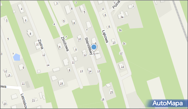 Jedlicze A, Stanisławy, 11, mapa Jedlicze A