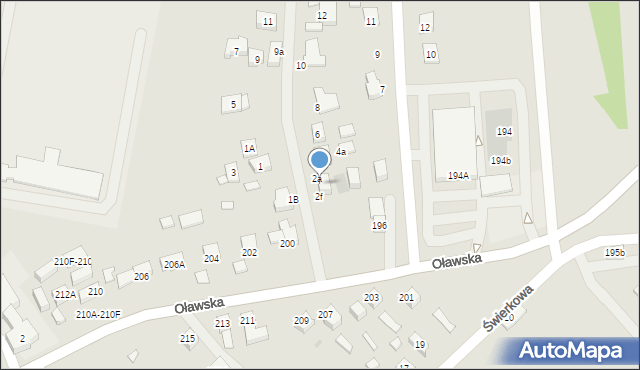Jelcz-Laskowice, Stalowa, 2c, mapa Jelcz-Laskowice