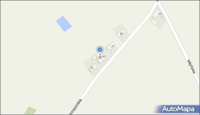 Jełowa, Staroopolska, 35, mapa Jełowa