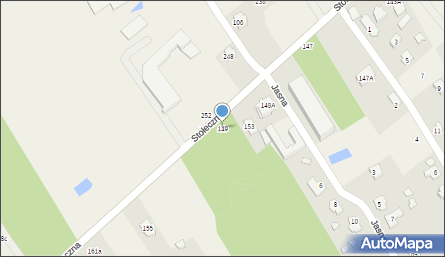 Józefin, Stołeczna, 149, mapa Józefin