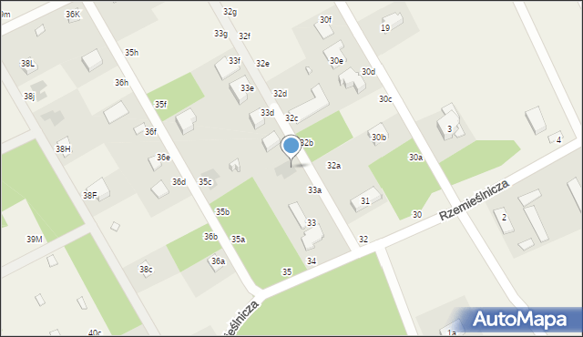 Józefów, Strykowska, 33b, mapa Józefów