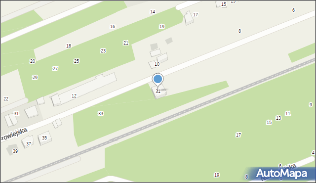 Kady, Starowiejska, 31, mapa Kady
