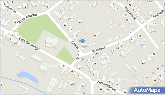 Karczew, Stare Miasto, 16, mapa Karczew