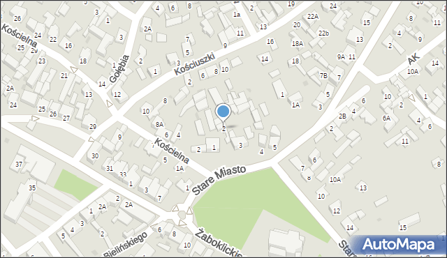 Karczew, Stare Miasto, 2, mapa Karczew