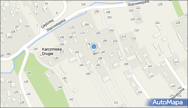 Karczmiska Drugie, Starowiejska, 180, mapa Karczmiska Drugie