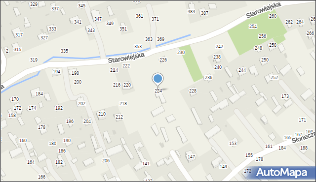 Karczmiska Drugie, Starowiejska, 224, mapa Karczmiska Drugie