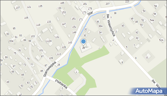 Karczmiska Drugie, Starowiejska, 28, mapa Karczmiska Drugie