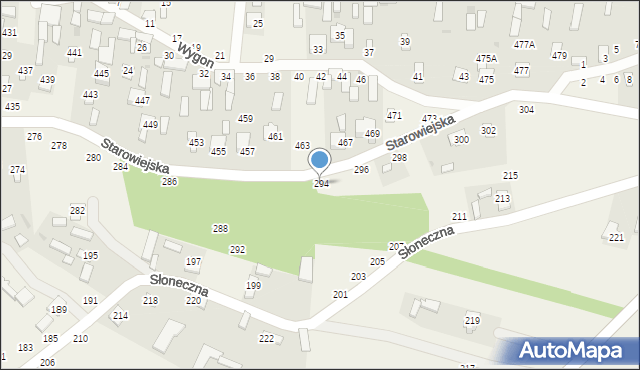 Karczmiska Drugie, Starowiejska, 294, mapa Karczmiska Drugie
