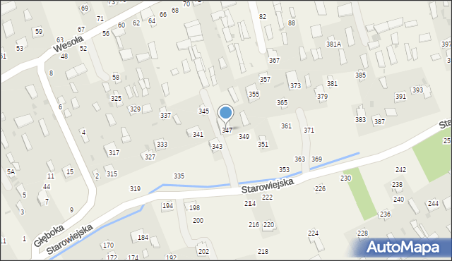 Karczmiska Drugie, Starowiejska, 347, mapa Karczmiska Drugie