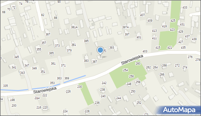 Karczmiska Drugie, Starowiejska, 389, mapa Karczmiska Drugie