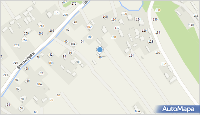Karczmiska Drugie, Starowiejska, 96, mapa Karczmiska Drugie