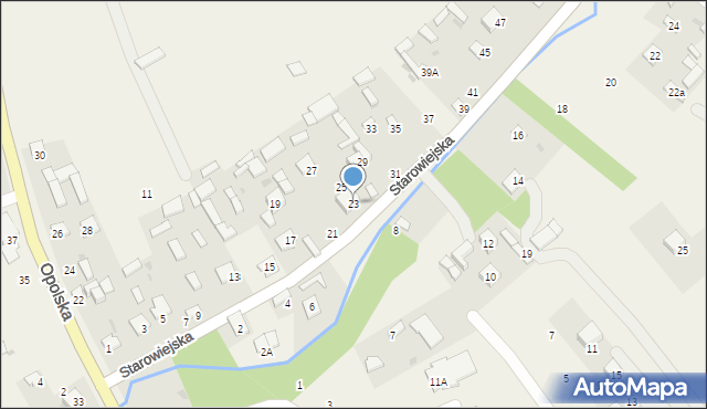 Karczmiska Pierwsze, Starowiejska, 23, mapa Karczmiska Pierwsze